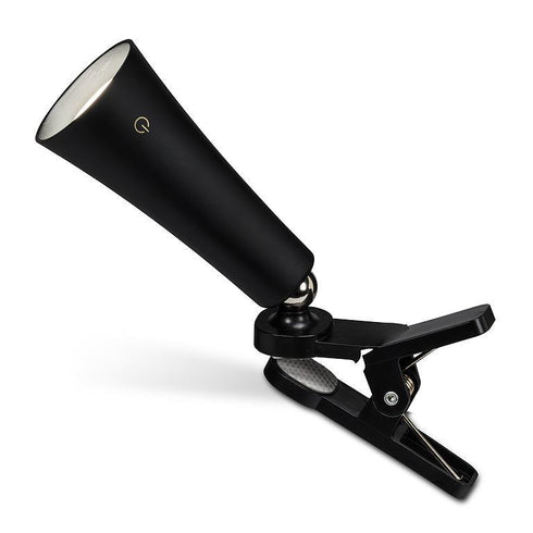 4 Piece Slim Cone LED Lamp - Black